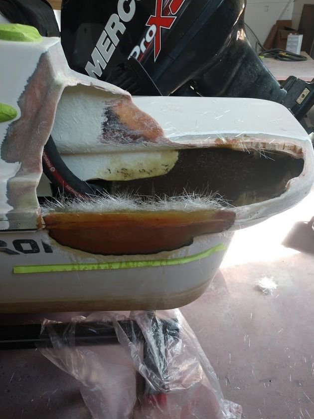 Fiberglass Boat Repair Gelcoat Repairs Pequot Lakes